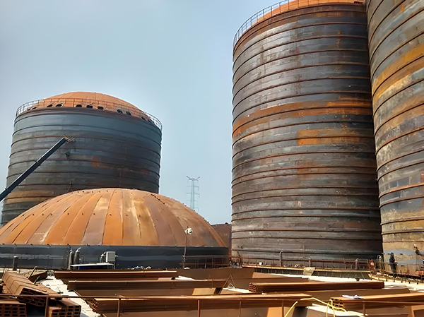 环江焦粉钢板仓